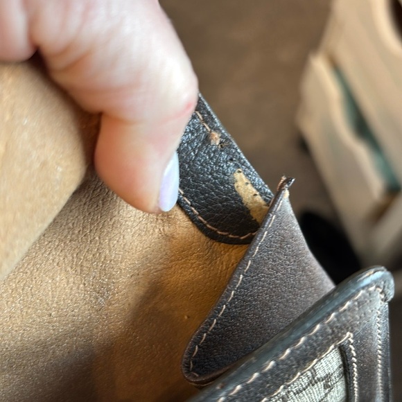 Gucci Vintage Nylon Monogram Logo Envelope Clutch - Picture 7 of 12